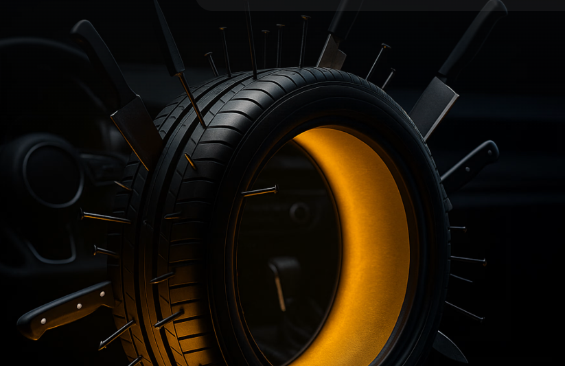 Read more about the article This Technology Makes Your Tires Bulletproof (Almost) — Here’s How Tire Guard Is Changing Driving Forever